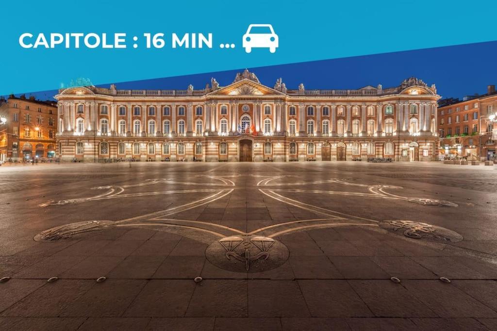 Toit Des Reves - Parking - Stadium Toulouse Eksteriør bilde